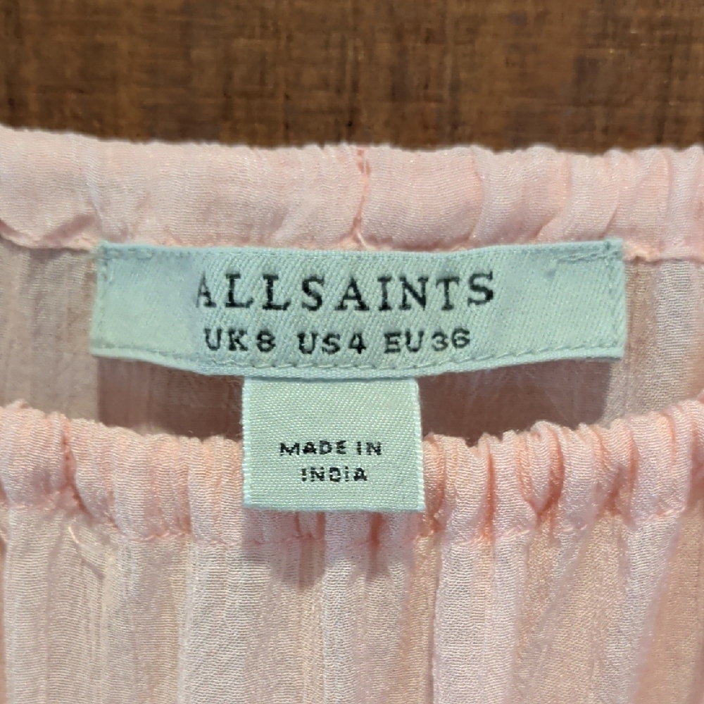 All Saints Light Pink Garment - Picture 8 of 9